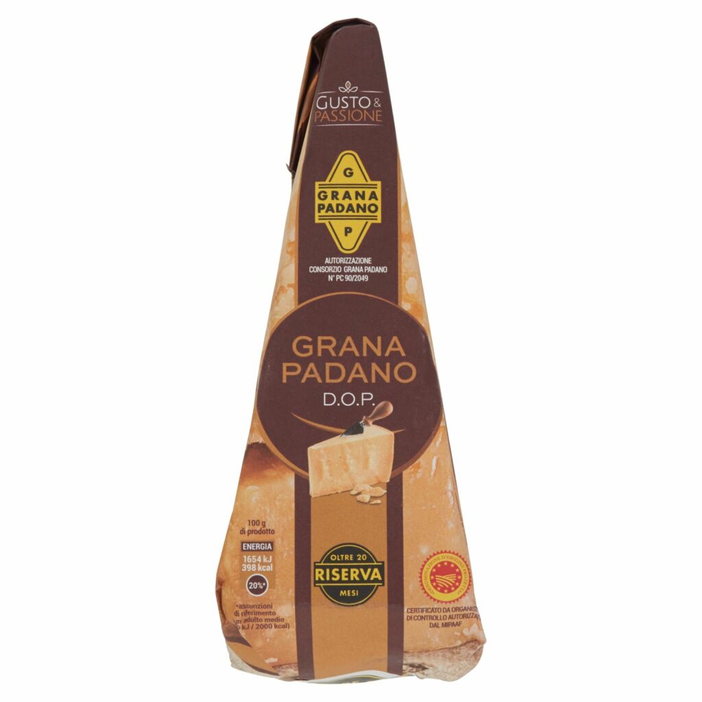 Gusto & Passione Grana Padano D.O.P. 20 Mesi