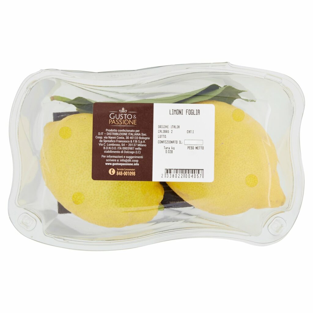 Gusto & Passione Limoni con Foglia