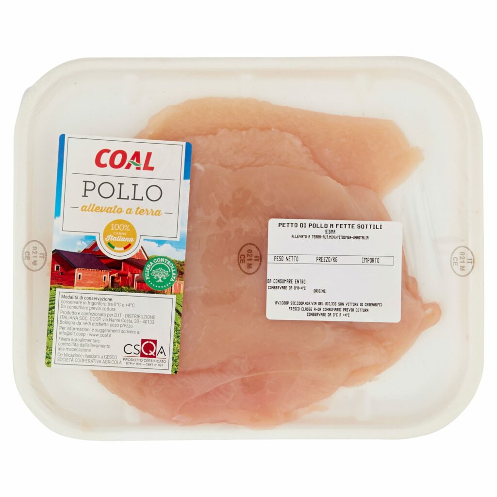 Coal Petto di Pollo a Fette Sottili