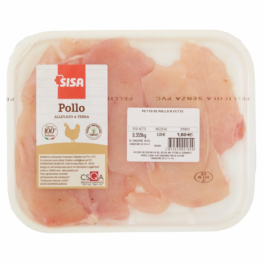 Sisa Petto di Pollo a Fette