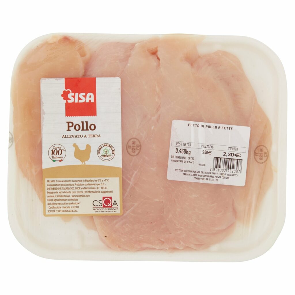 Sisa Petto di Pollo a Fette