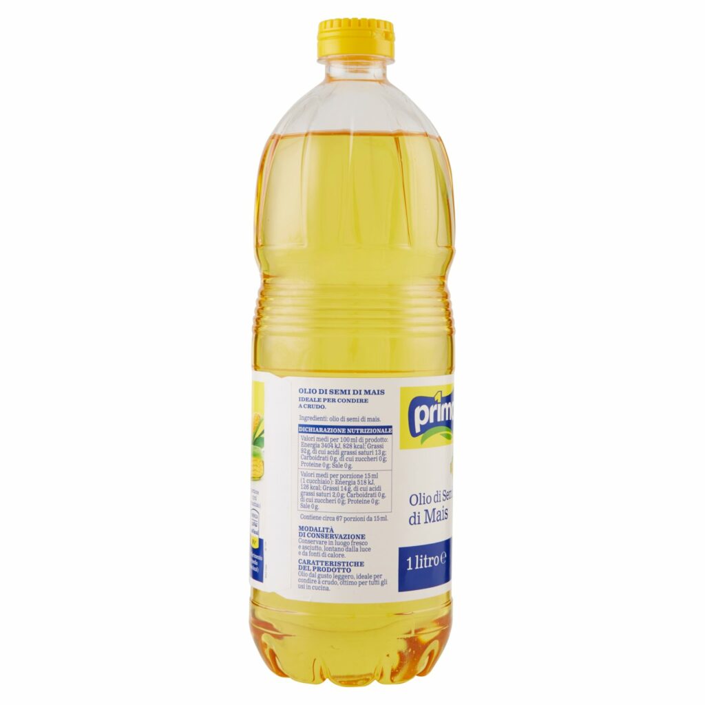 Primo Olio di Semi di Mais 1 l