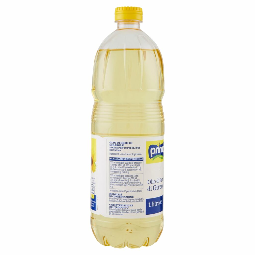 Primo Olio di Semi di Girasole 1 l