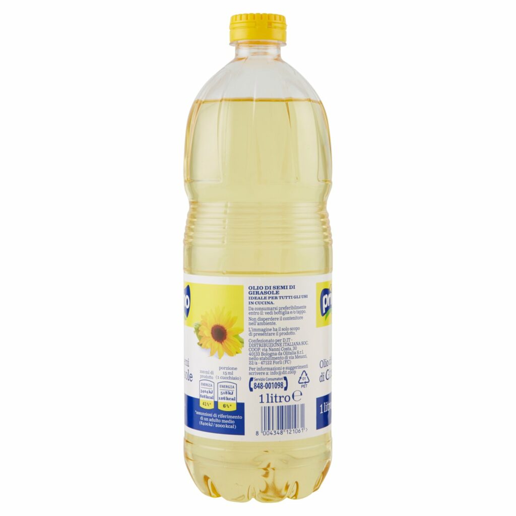 Primo Olio di Semi di Girasole 1 l