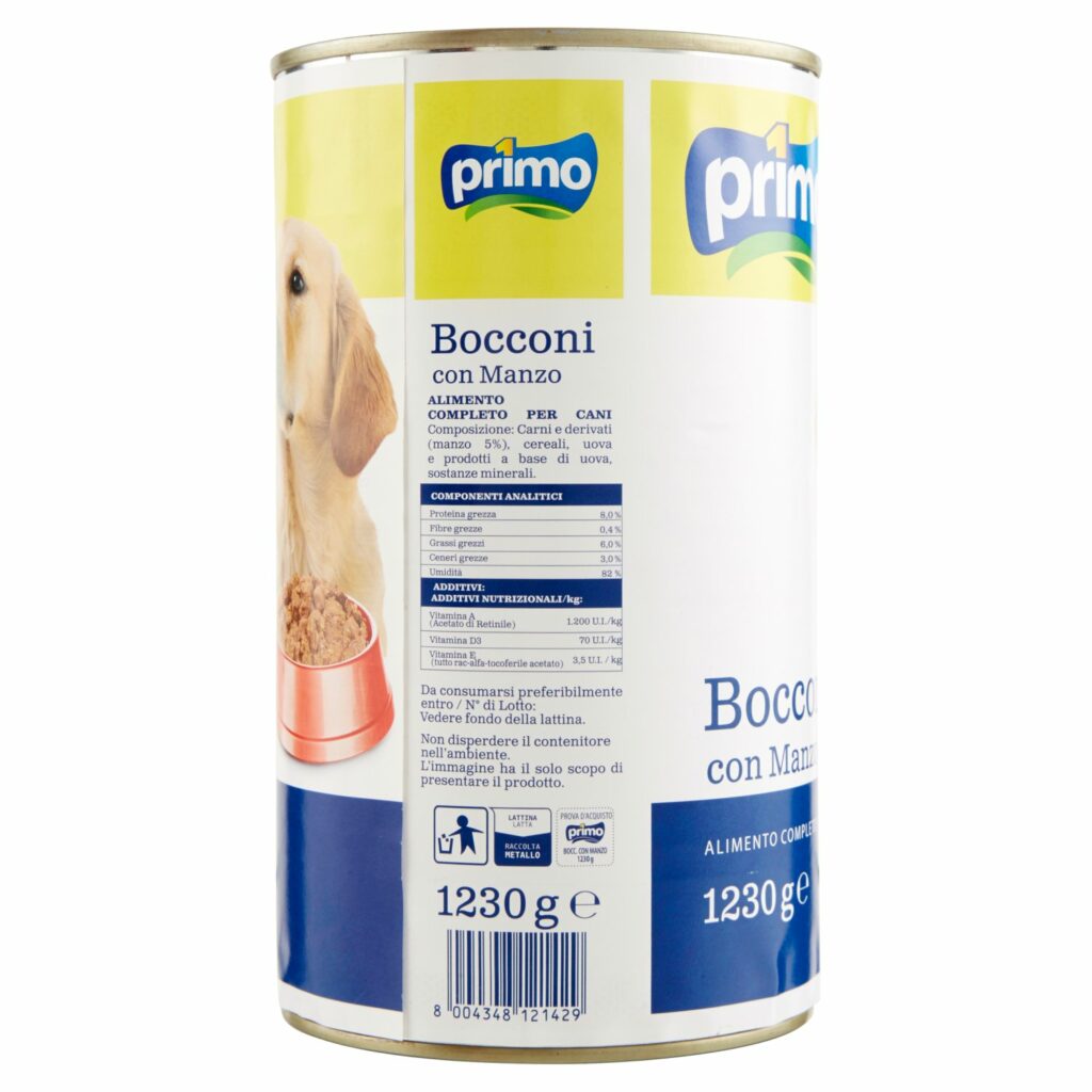 Primo Bocconi con Manzo 1230 g