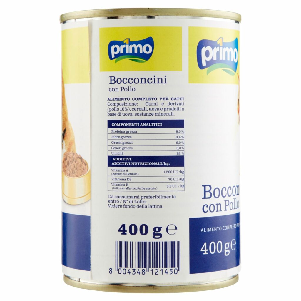 Primo Bocconcini con Pollo 400 g