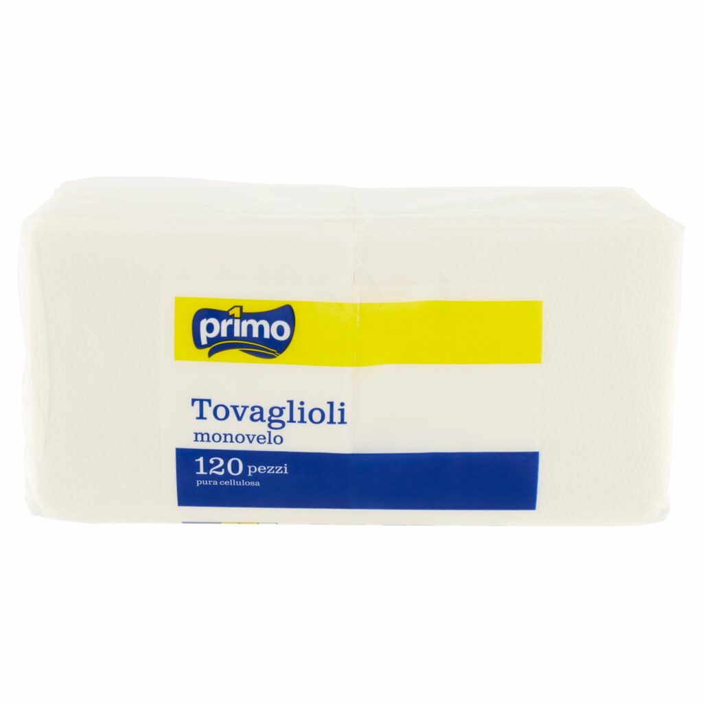 Primo Tovaglioli monovelo 120 pz