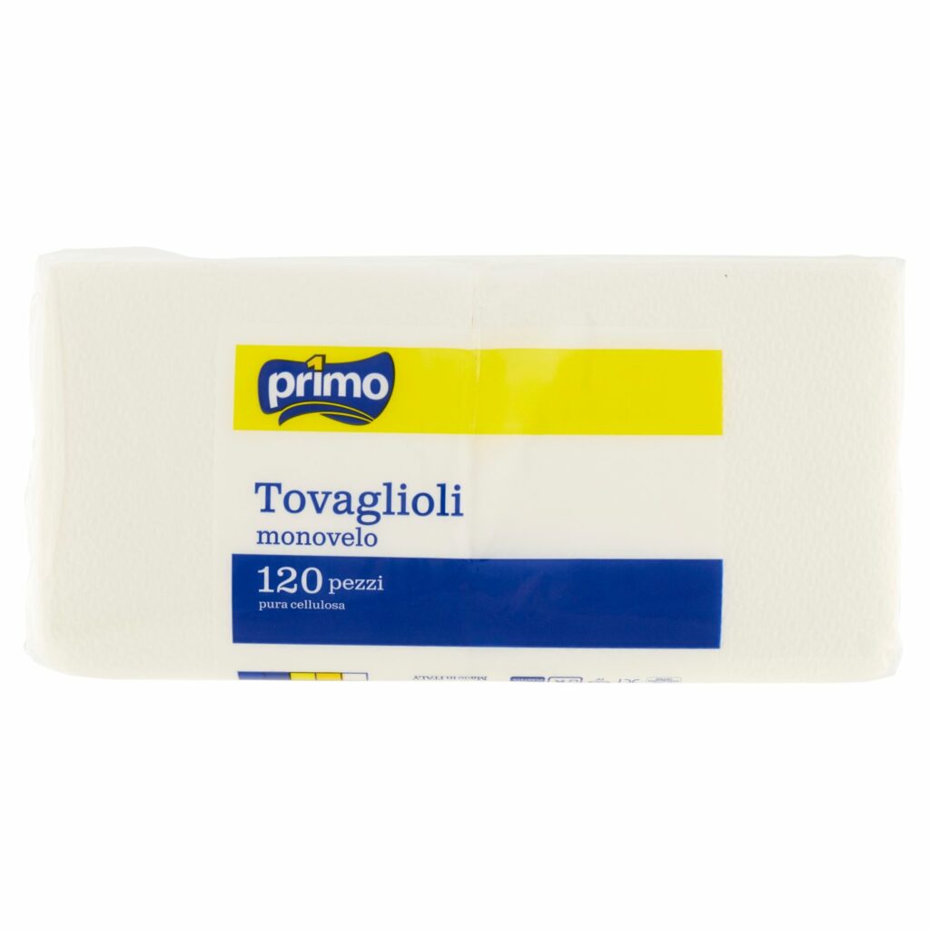 Primo Tovaglioli monovelo 120 pz