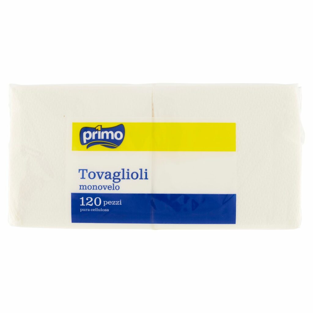 Primo Tovaglioli monovelo 120 pz