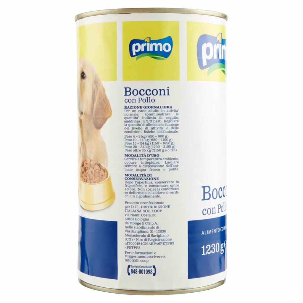 Primo Bocconi con Pollo 1230 g