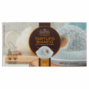 Gusto & Passione Tartufo Bianco alla Panna e al Caffè 2 x 80 g