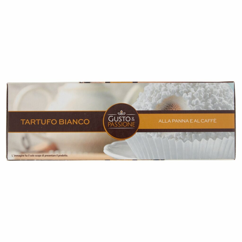 Gusto & Passione Tartufo Bianco alla Panna e al Caffè 2 x 80 g