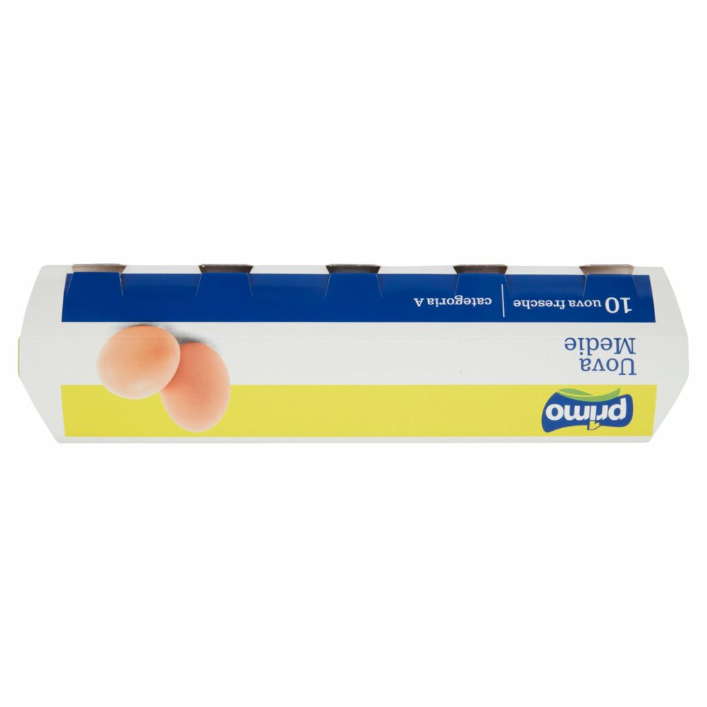 Primo Uova Medie 10 uova fresche Categoria A