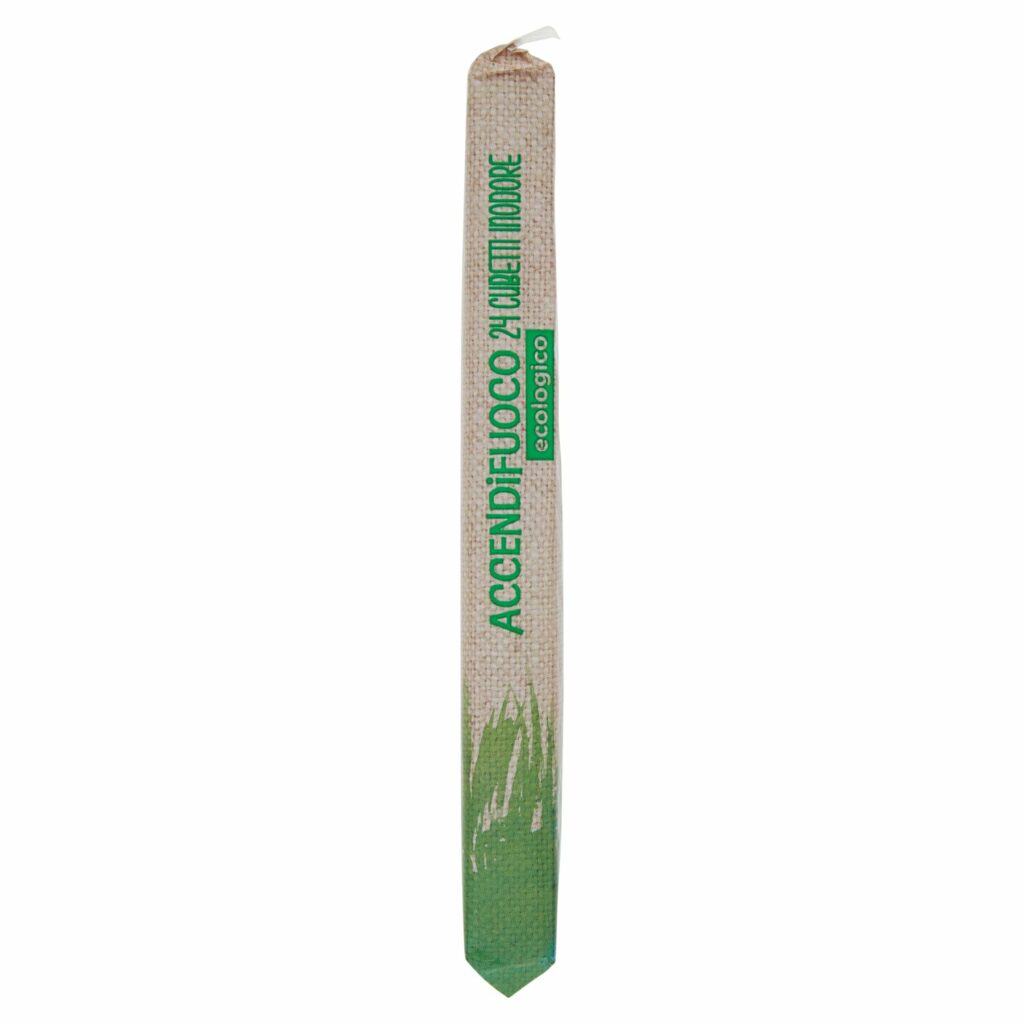 VerdeMio Accendifuoco Ecologico 24 pz