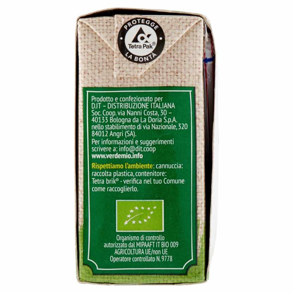 VerdeMio Succo e Polpa di Pera biologico 3 x 200 ml