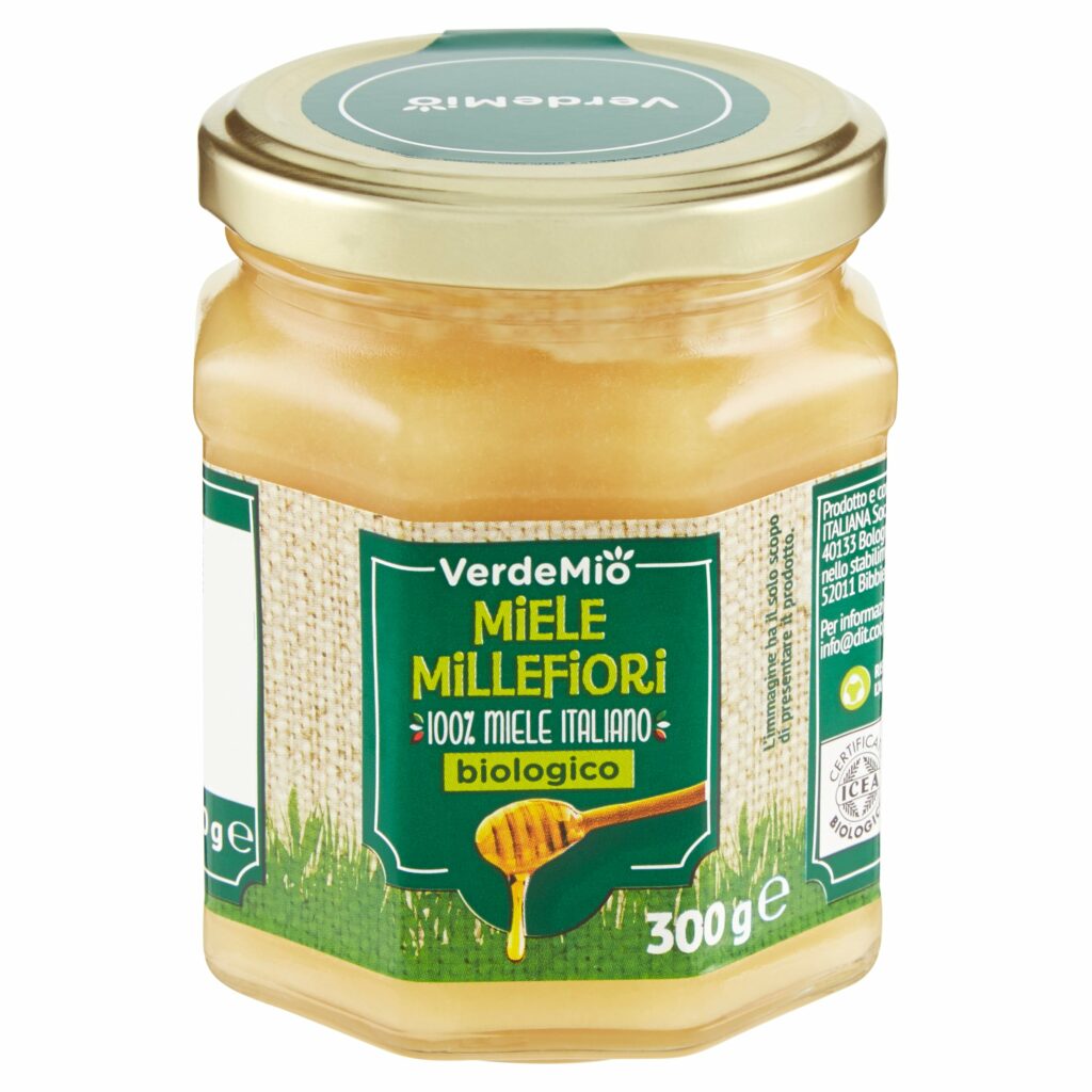 VerdeMio Miele Millefiori biologico 300 g