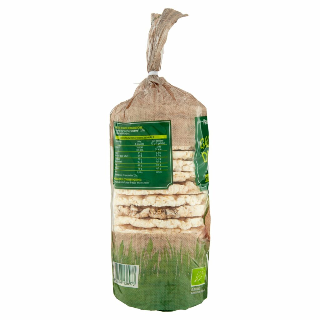 VerdeMio Gallette di Riso biologico 130 g