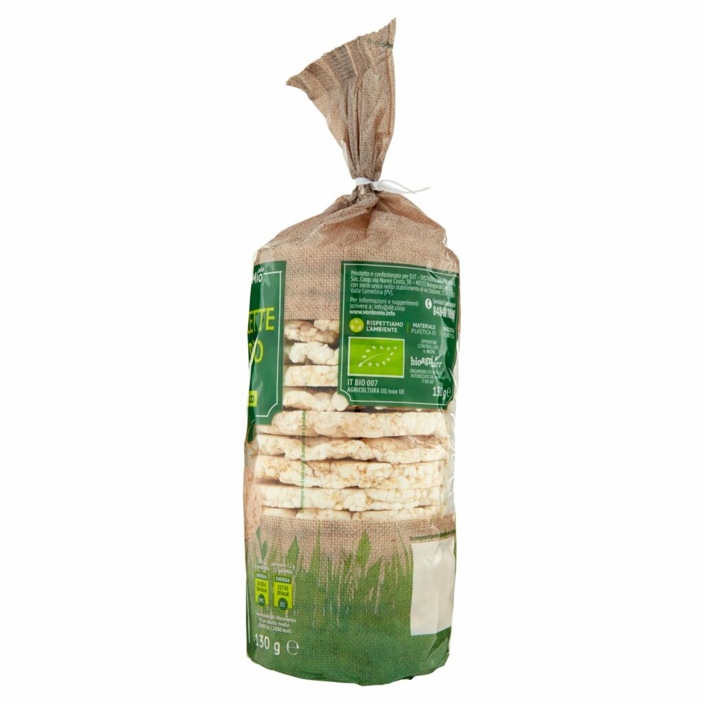 VerdeMio Gallette di Riso biologico 130 g