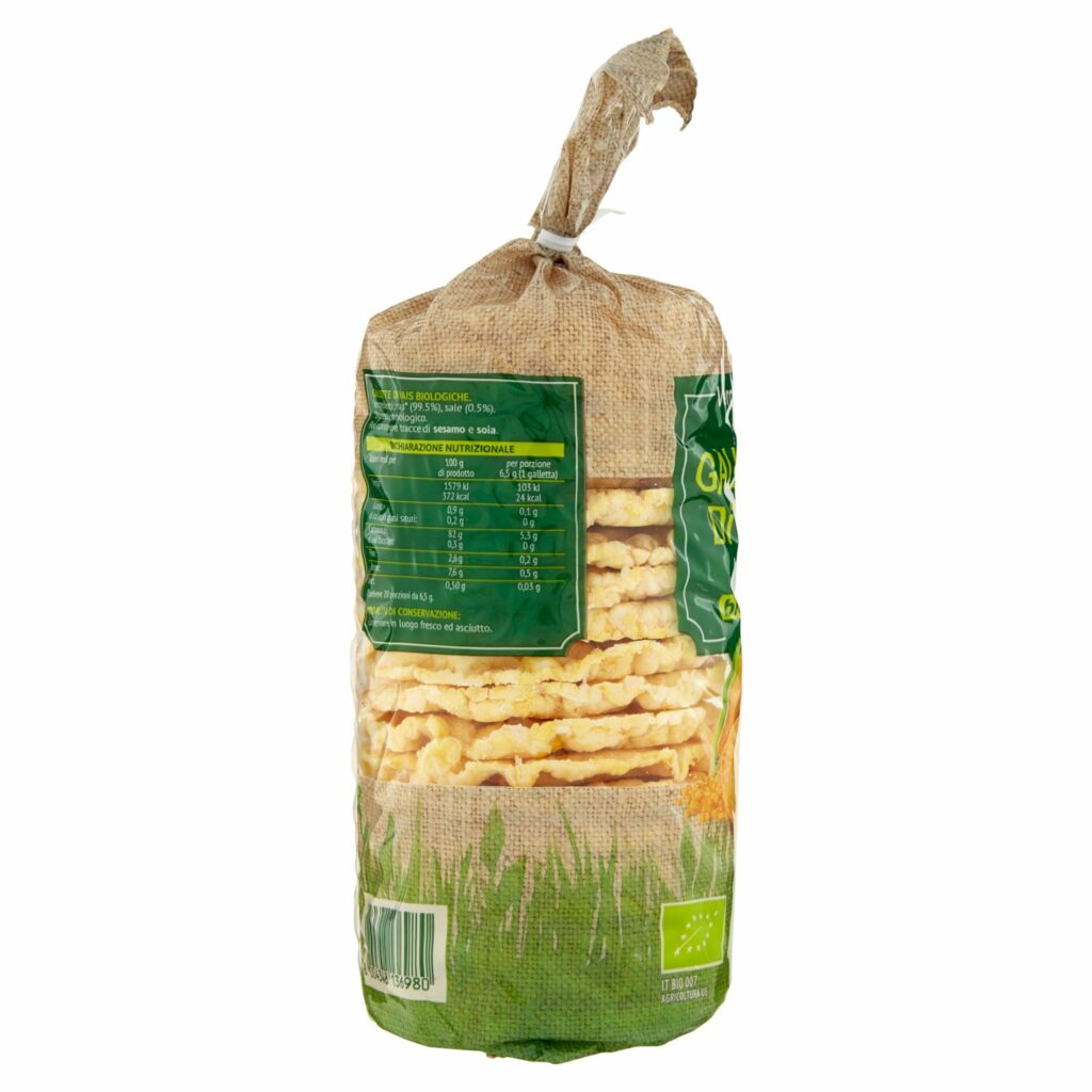 VerdeMio Gallette di Mais biologico 130 g