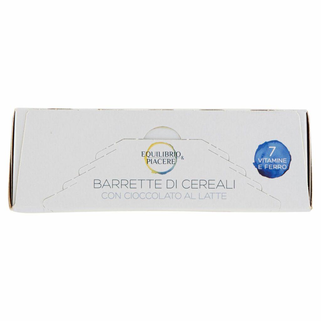 Equilibrio & Piacere Barrette di Cereali con Cioccolato al Latte 126 g