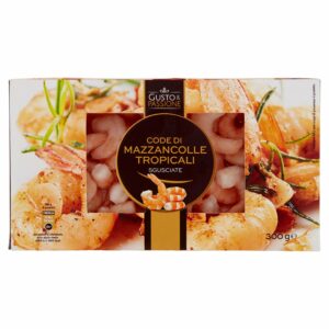 Gusto & Passione Code di Mazzancolle Tropicali Sgusciate 300 g