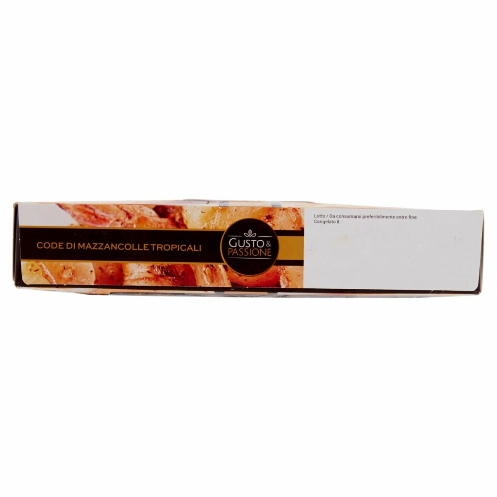 Gusto & Passione Code di Mazzancolle Tropicali Sgusciate 300 g