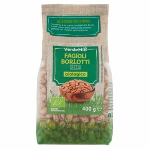 VerdeMio Fagioli Borlotti Secchi biologico 400 g