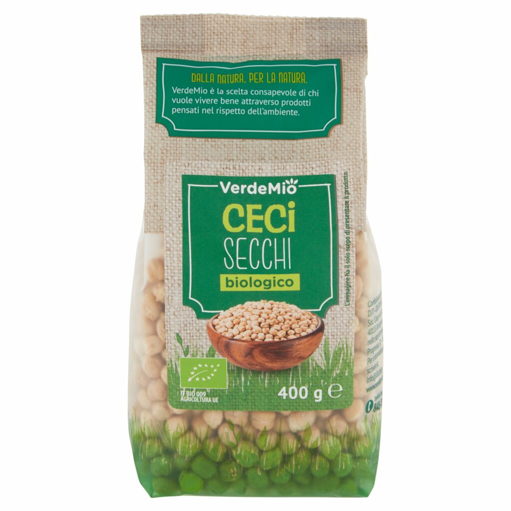 VerdeMio Ceci Secchi biologico 400 g