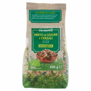 VerdeMio Misto di Legumi e Cereali Secchi biologico 400 g