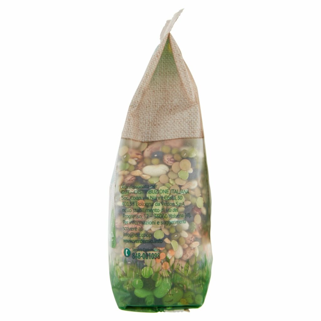 VerdeMio Misto di Legumi e Cereali Secchi biologico 400 g