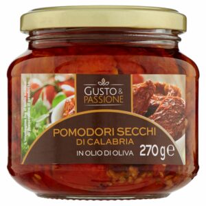 Gusto & Passione Pomodori Secchi di Calabria in Olio di Oliva 270 g