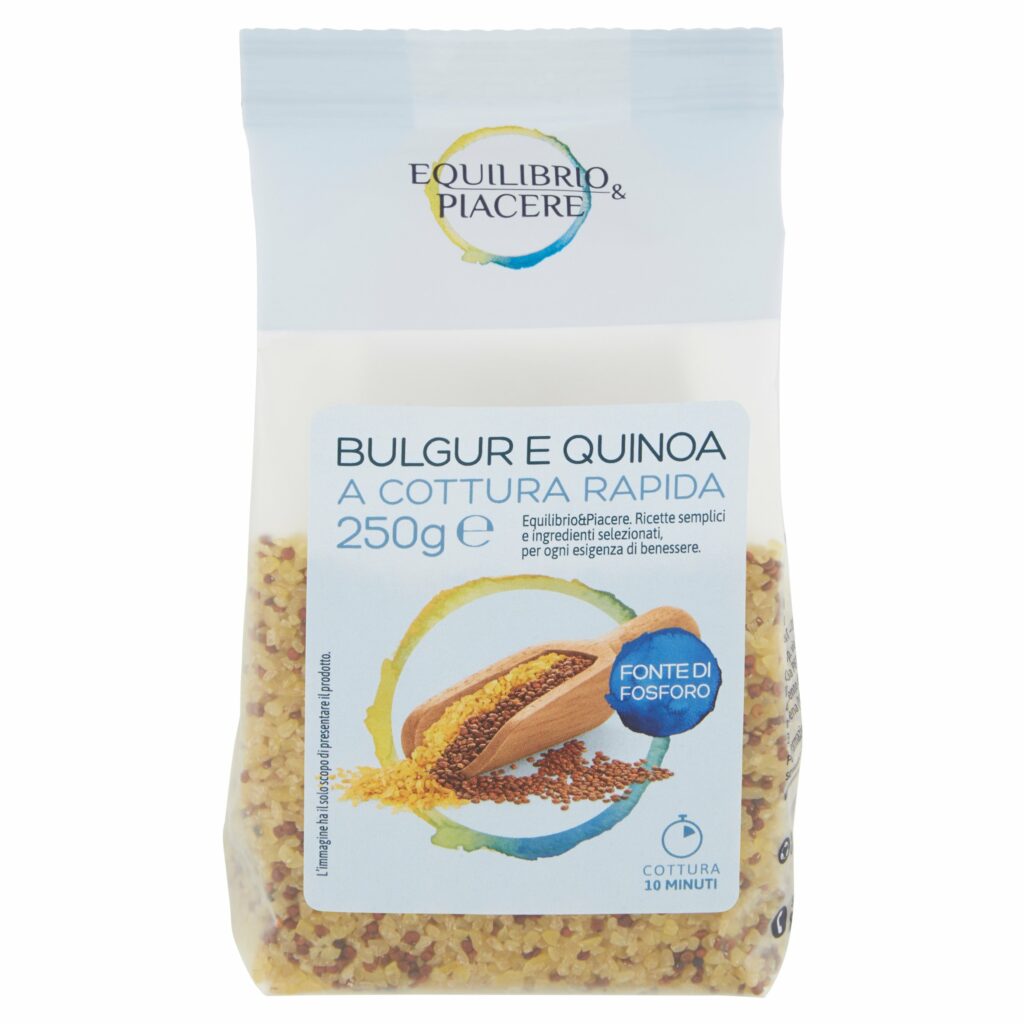Equilibrio & Piacere Bulgur e Quinoa a Cottura Rapida 250 g