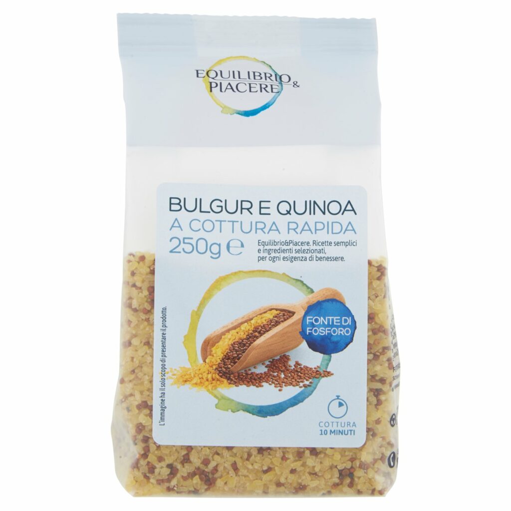 Equilibrio & Piacere Bulgur e Quinoa a Cottura Rapida 250 g
