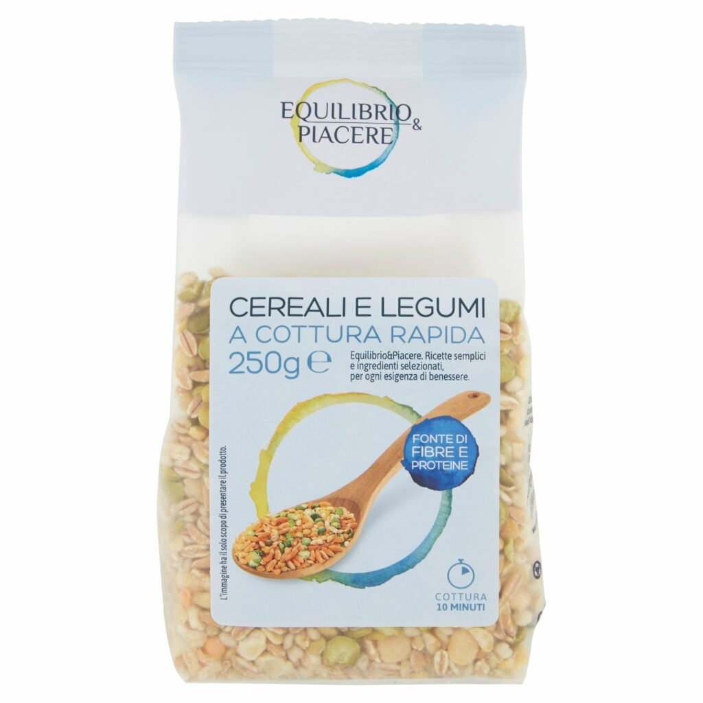 Equilibrio & Piacere Cereali e Legumi a Cottura Rapida 250 g