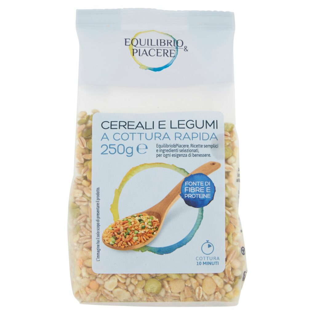 Equilibrio & Piacere Cereali e Legumi a Cottura Rapida 250 g