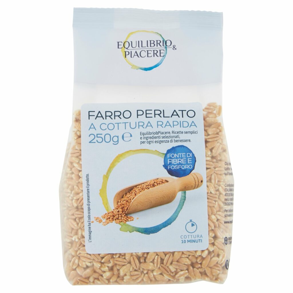 Equilibrio & Piacere Farro Perlato a Cottura Rapida 250 g