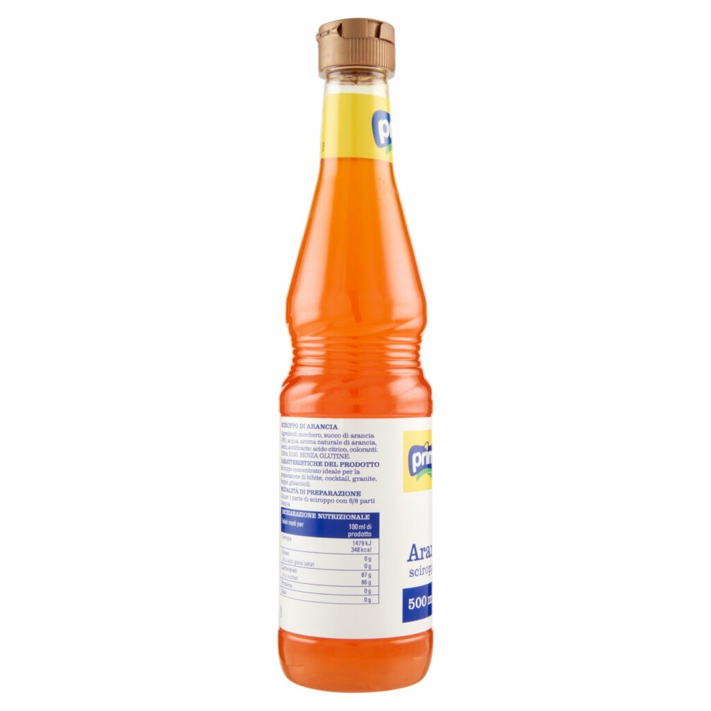 Primo Arancia sciroppo 500 ml