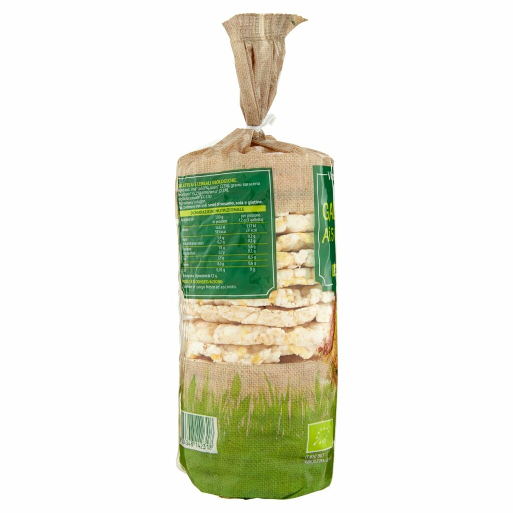 VerdeMio Gallette ai 5 Cereali biologico 130 g