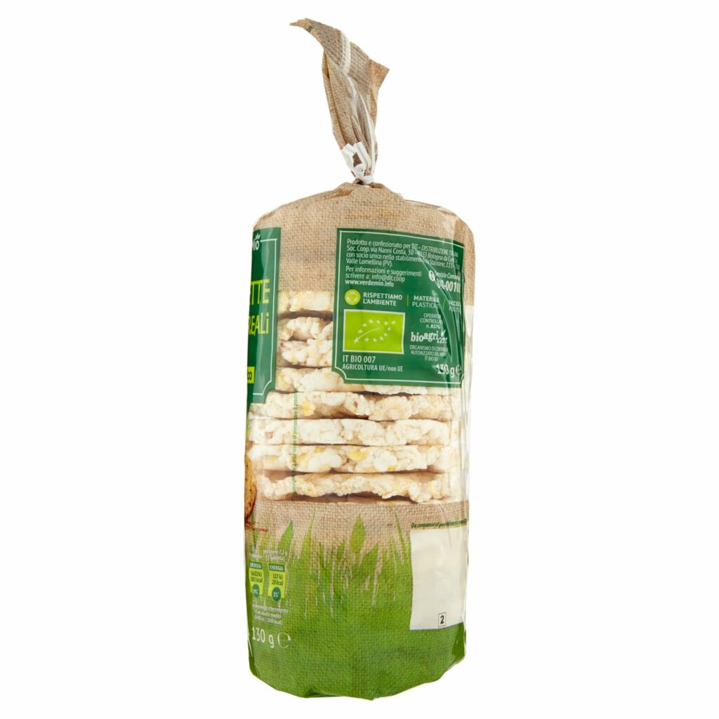 VerdeMio Gallette ai 5 Cereali biologico 130 g