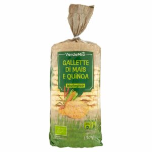 VerdeMio Gallette di Mais e Quinoa biologico 130 g