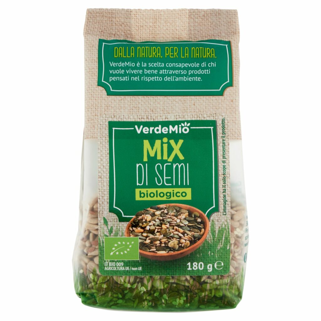 VerdeMio Mix di Semi biologico 180 g