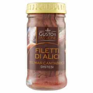 Gusto & Passione Filetti di Alice del Mar Cantabrico Distesi 100 g
