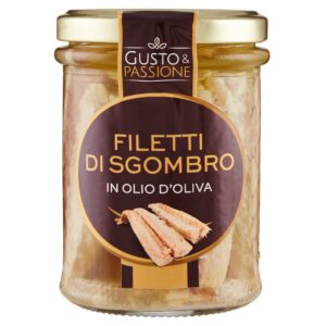 Gusto & Passione Filetti d Sgombro in Olio d’Oliva 190 g