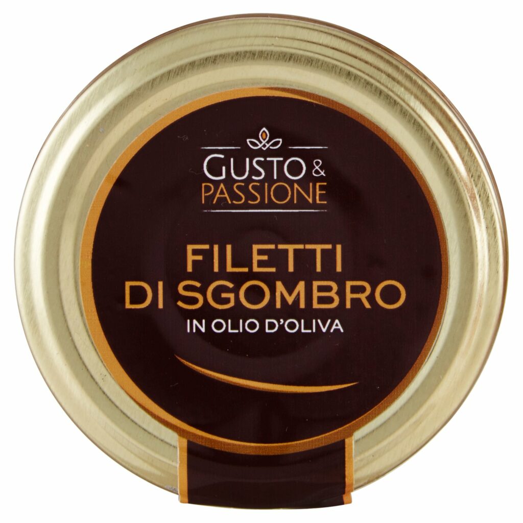Gusto & Passione Filetti d Sgombro in Olio d'Oliva 190 g