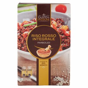 Gusto & Passione Riso Rosso Integrale Parboiled 500 g