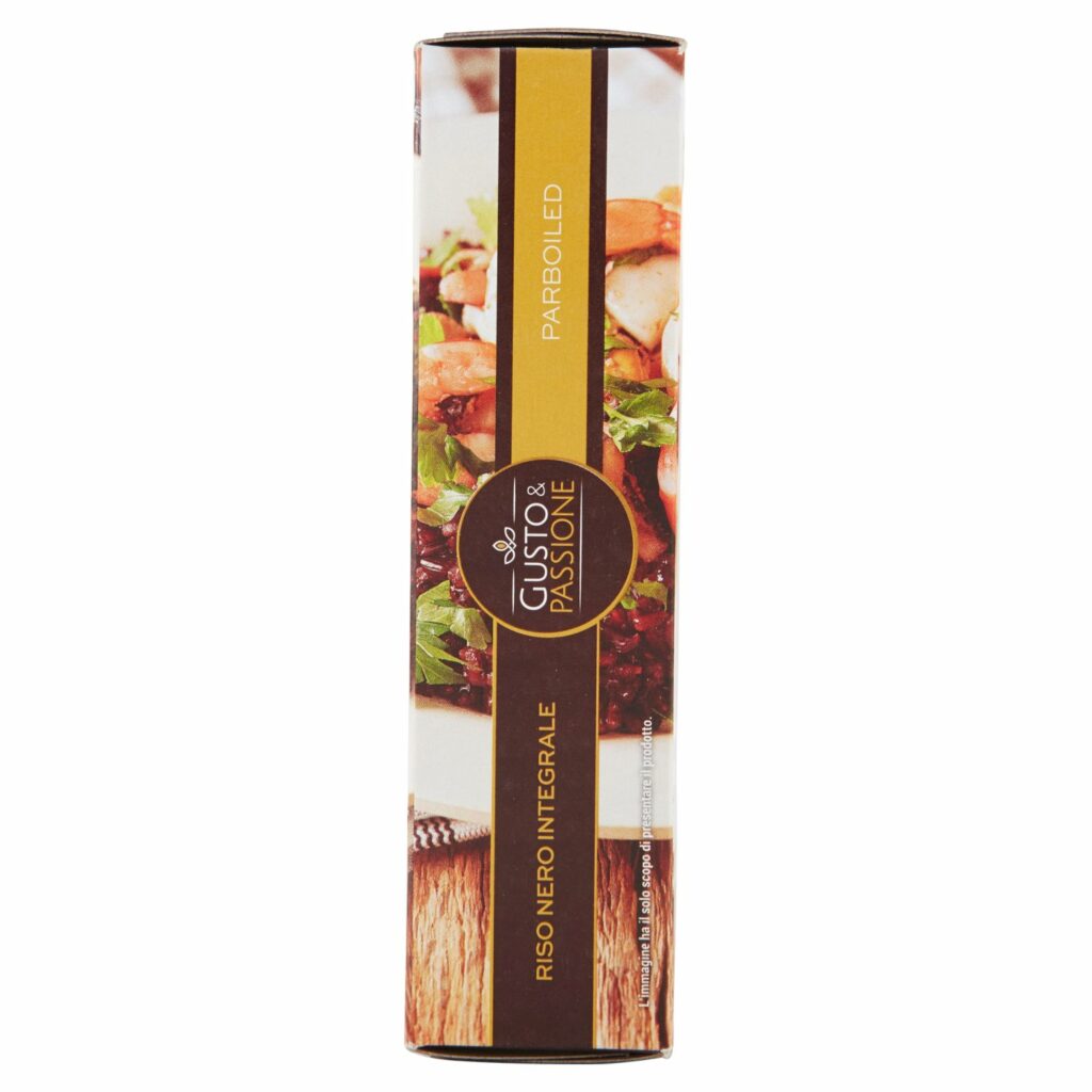 Gusto & Passione Riso Nero Integrale Parboiled 500 g