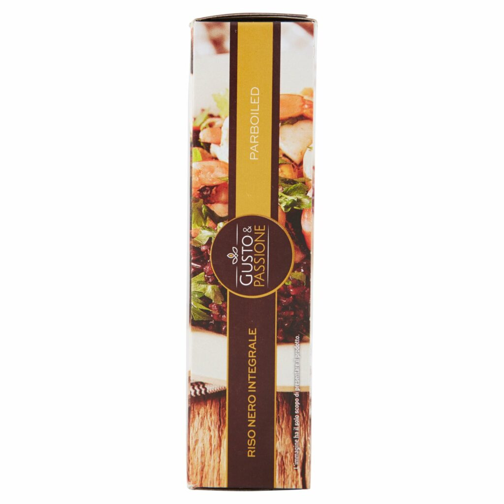 Gusto & Passione Riso Nero Integrale Parboiled 500 g