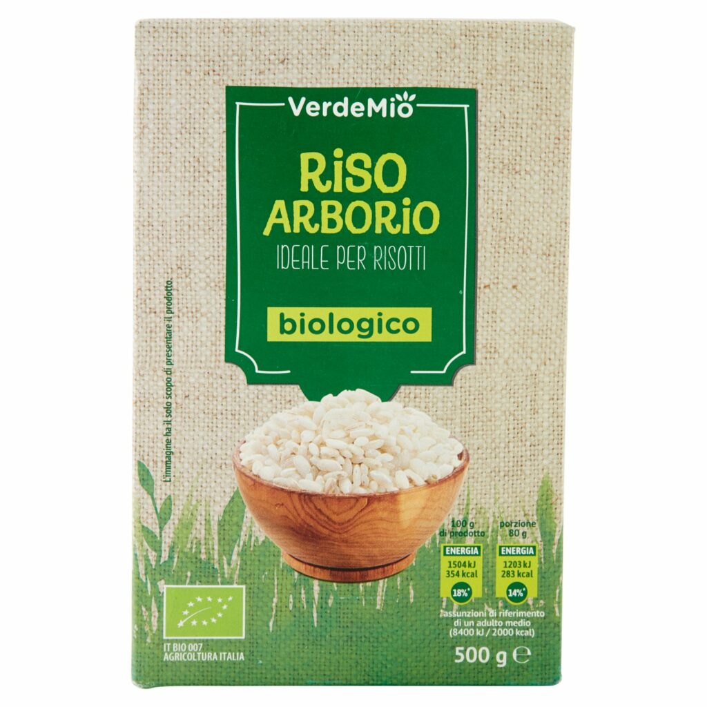 VerdeMio Riso Arborio biologico 500 g