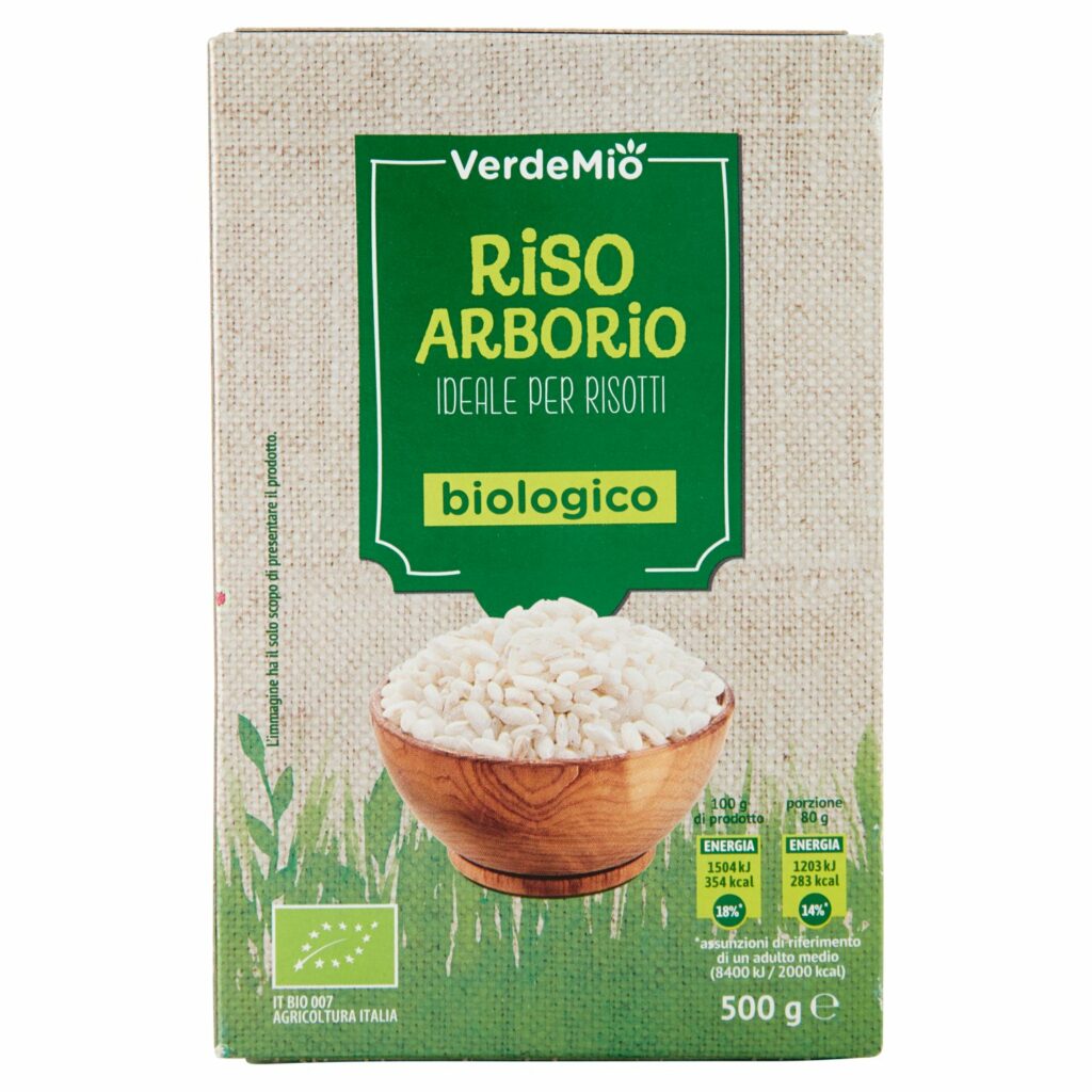 VerdeMio Riso Arborio biologico 500 g