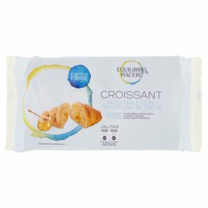 Equilibrio & Piacere Croissant Integrale con Farcitura al Miele 6 pezzi 300 g